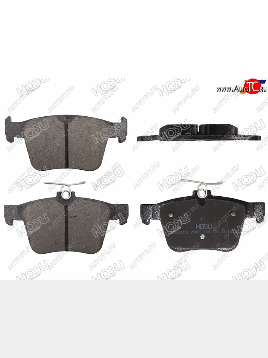 Колодки тормозные зад LH-RH SAT Volkswagen Teramont CA1 дорестайлинг (2016-2020)