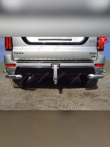 Фаркоп (тягово-сцепное устройство) TCC Тюнинг (крюк Е, логотип Tank) Tank 500 (2021-2025)