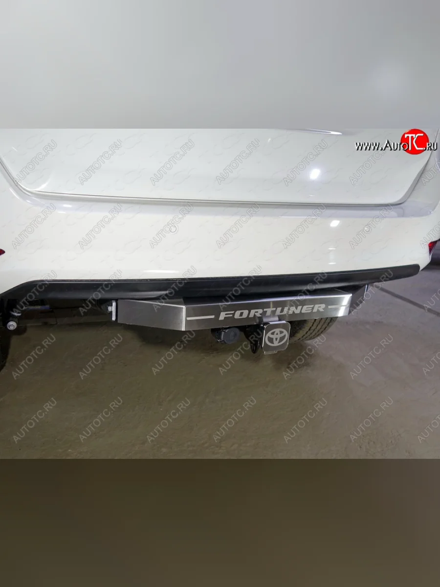  Фаркоп (тягово-сцепное устройство) TCC Тюнинг  Toyota Fortuner (2015-2020) AN160 (крюк Е, надпись Fortuner)  с доставкой в г. Керчь