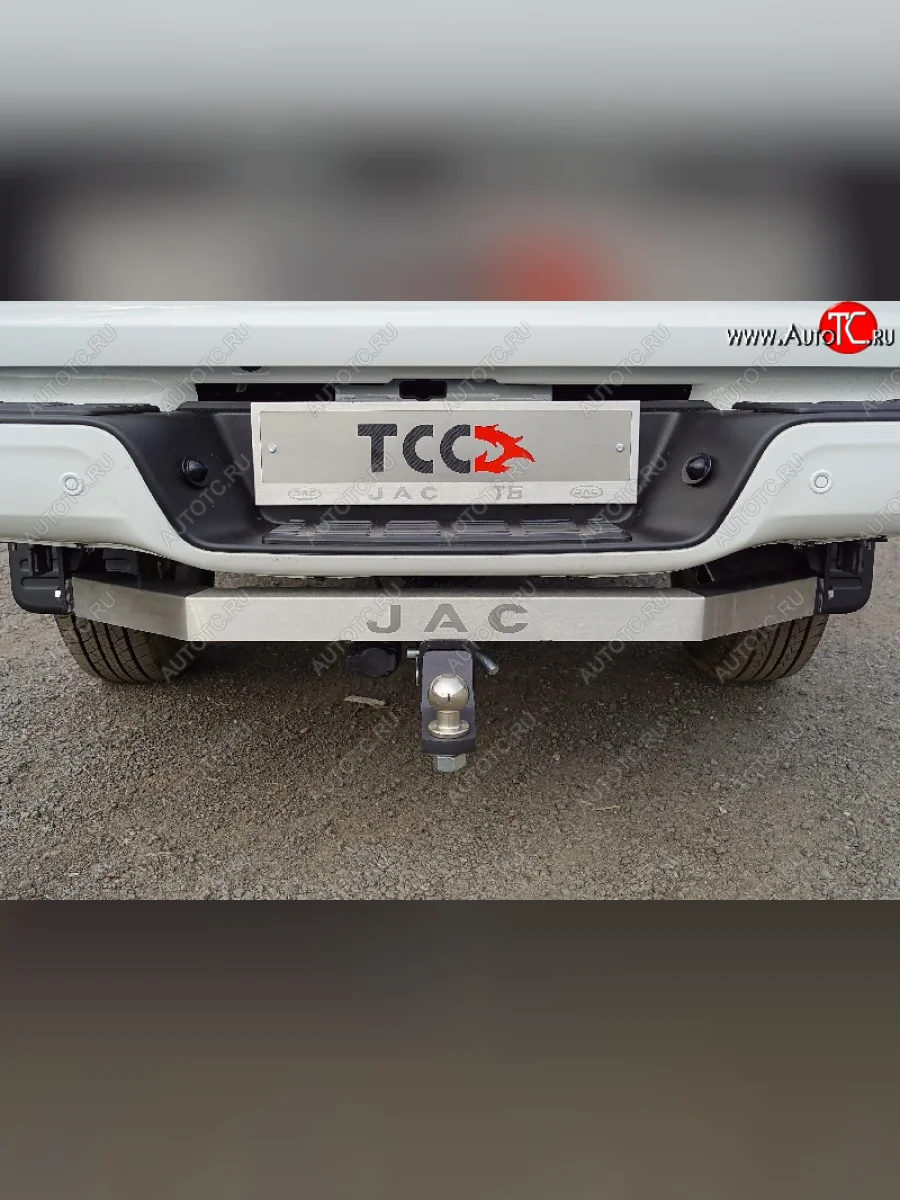 Фаркоп (тягово-сцепное устройство) TCC Тюнинг JAC T8 PRO (2020-2025) (шар Е, надпись JAC)  в Воронеже Воронежской области