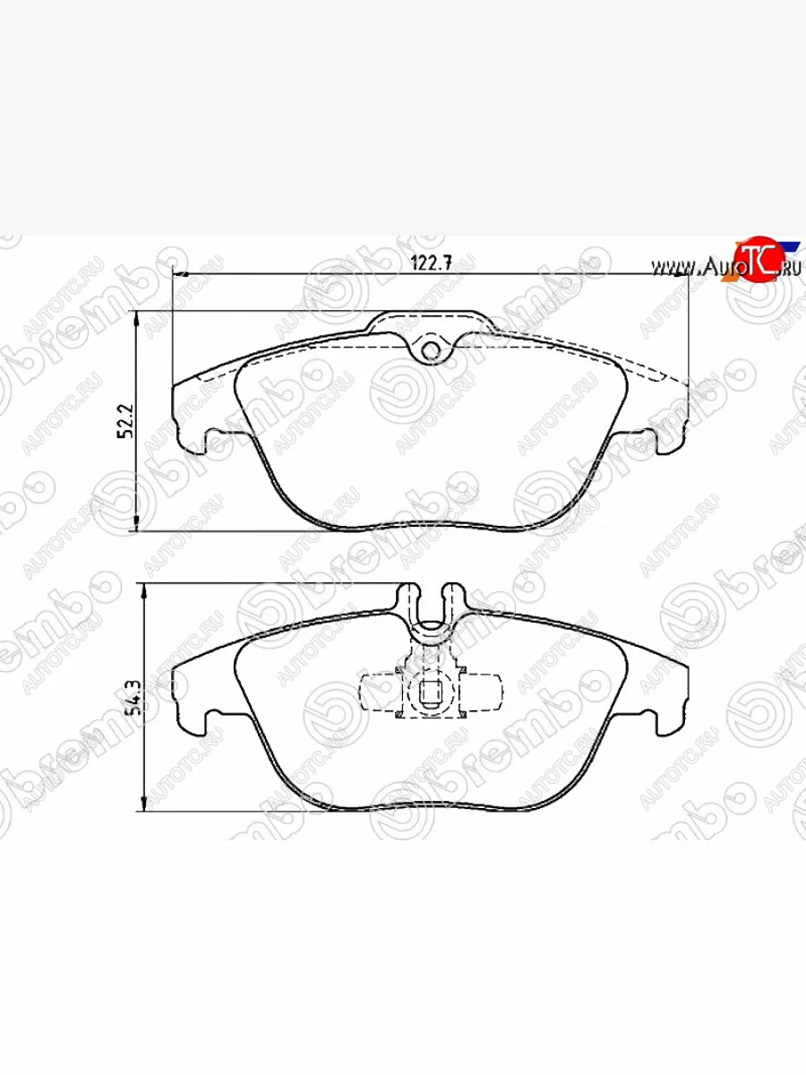 Колодки тормозные задние RH-LH SAT  Mercedes-Benz  C-Class  W204, E-Class  C207  в Воронеже Воронежской области