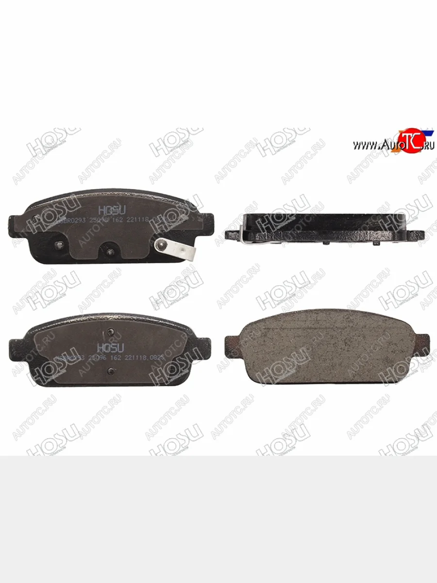 Колодки тормозные задние RH-LH SAT Chevrolet Cruze J305 хэтчбек дорестайлинг (2009-2012)  в Керчи Республика Крым