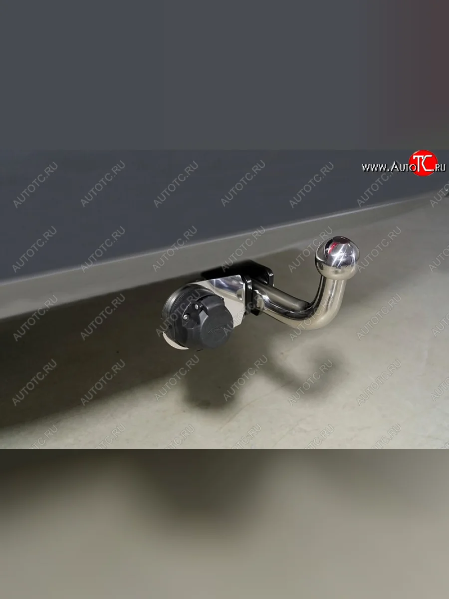 Фаркоп (тягово-сцепное устройство) TCC Тюнинг Nissan Qashqai 2 J11 рестайлинг (2017-2022) (оцинкованный, шар A нержавейка)  в Перми Пермском крае