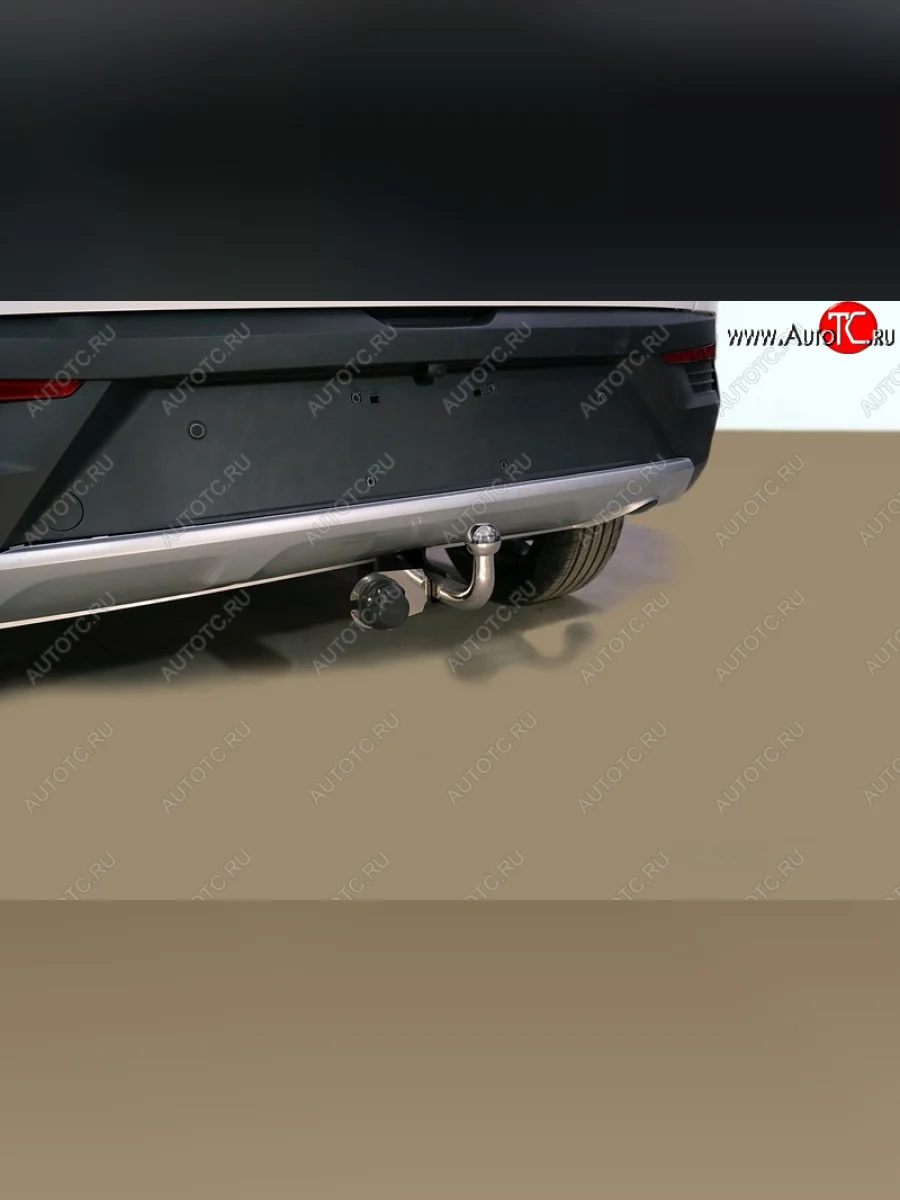 Фаркоп (тягово-сцепное устройство) TCC Тюнинг JAC JS4 (2021-2025) (оцинкованный, шар A нержавейка)  в Перми Пермском крае