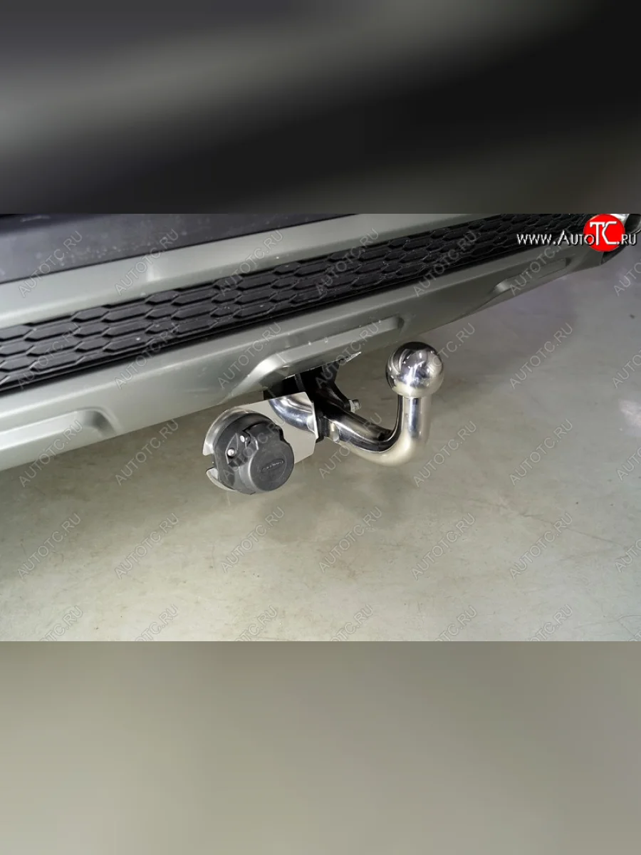 Фаркоп (тягово-сцепное устройство) TCC Тюнинг Chery Tiggo 8 PRO MAX рестайлинг (2023-2025) (оцинкованный, шар A нержавейка)  в Перми Пермском крае