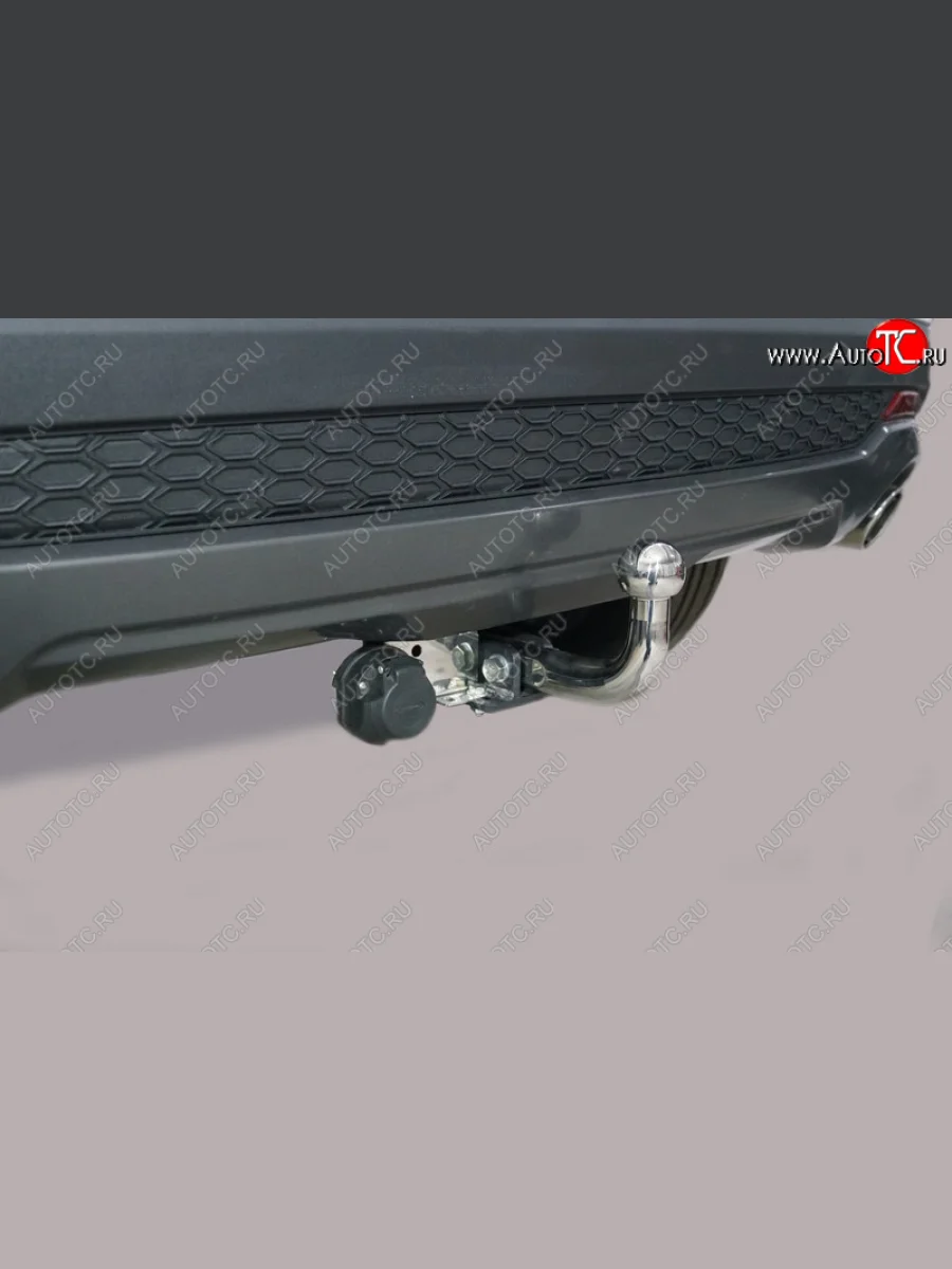 Фаркоп (тягово-сцепное устройство) TCC Тюнинг Changan CS35 Plus рестайлинг (2021-2025) (оцинкованный, шар A нержавейка)  в Керчи Республика Крым