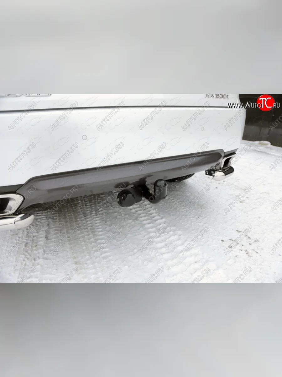 Фаркоп (тягово-сцепное устройство) (кроме F-Sport) TCC Тюнинг Lexus RX350 AL10 рестайлинг (2012-2015) (оцинкованный, шар A нержавейка)  в Керчи Республика Крым