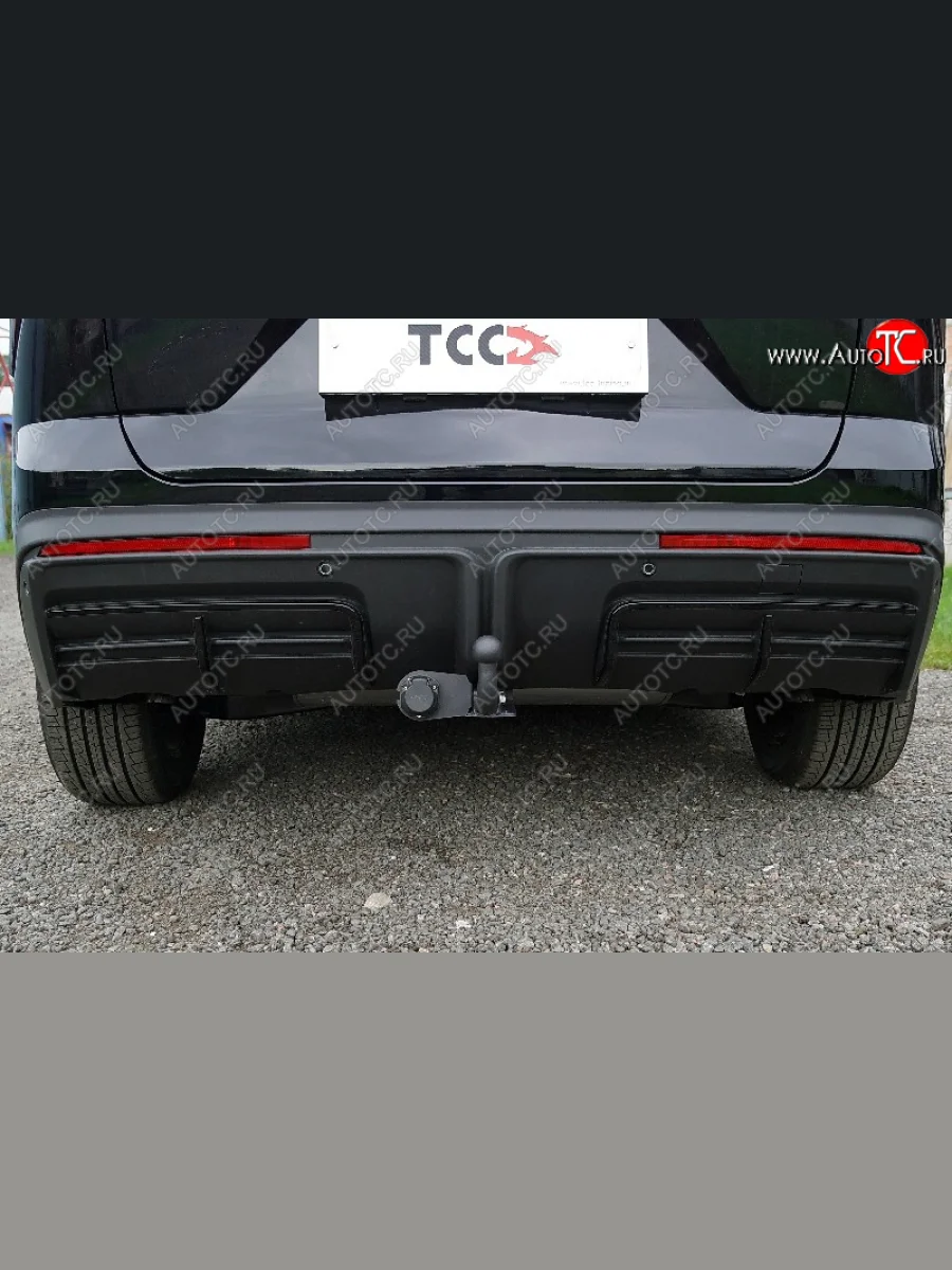 Фаркоп (тягово-сцепное устройство) TCC Тюнинг Jetour Dashing (2022-2025) (оцинкованный, шар A)  в Самаре Самарской области