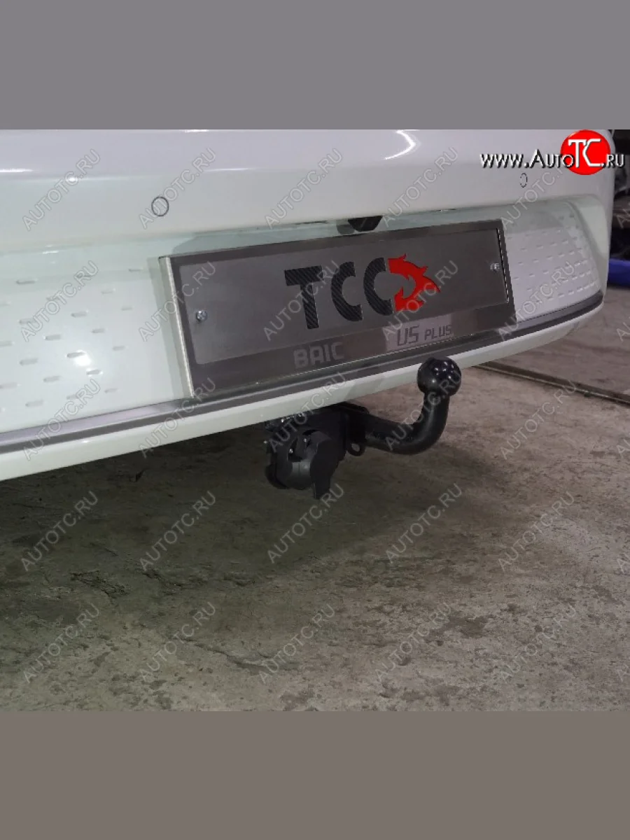 Фаркоп (1.5 CVT Luxury) TCC Тюнинг BAIC U5 Plus (2021-2025) (оцинкованный, шар A)  с доставкой в г. Пермь