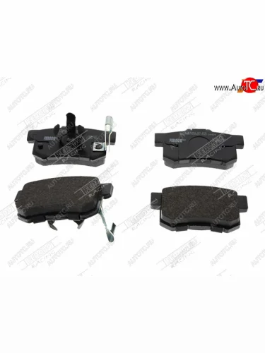 Колодки тормозные задние RH-LH SAT (С крепежом в поршень суппорта) Honda CR-V RD4,RD5,RD6,RD7,RD9  рестайлинг (2004-2006)