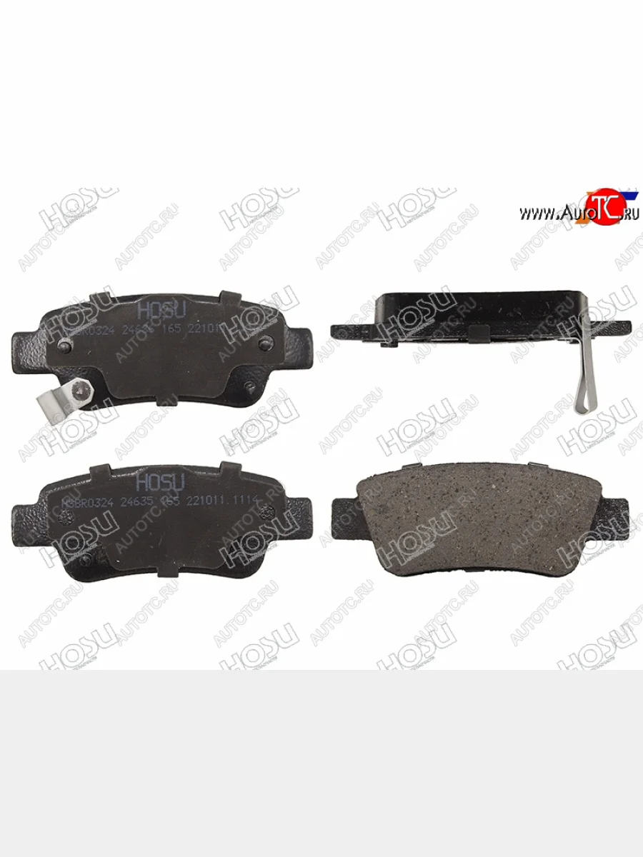 Колодки тормозные задние RH-LH SAT Honda CR-V RE1,RE2,RE3,RE4,RE5,RE7 дорестайлинг (2007-2010)  с доставкой в г. Керчь