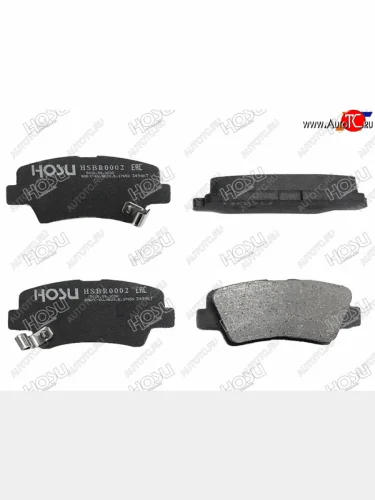 Колодки тормозные задние RH-LH SAT Hyundai Solaris RBr седан дорестайлинг (2010-2014)