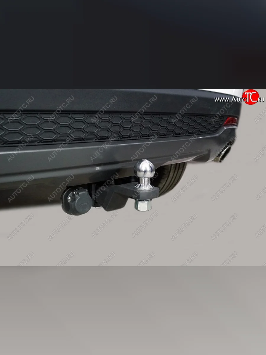 Фаркоп (тягово-сцепное устройство) TCC Тюнинг Changan CS35 Plus рестайлинг (2021-2025) (оцинкованный, шар E нержавейка)  в Керчи Республика Крым