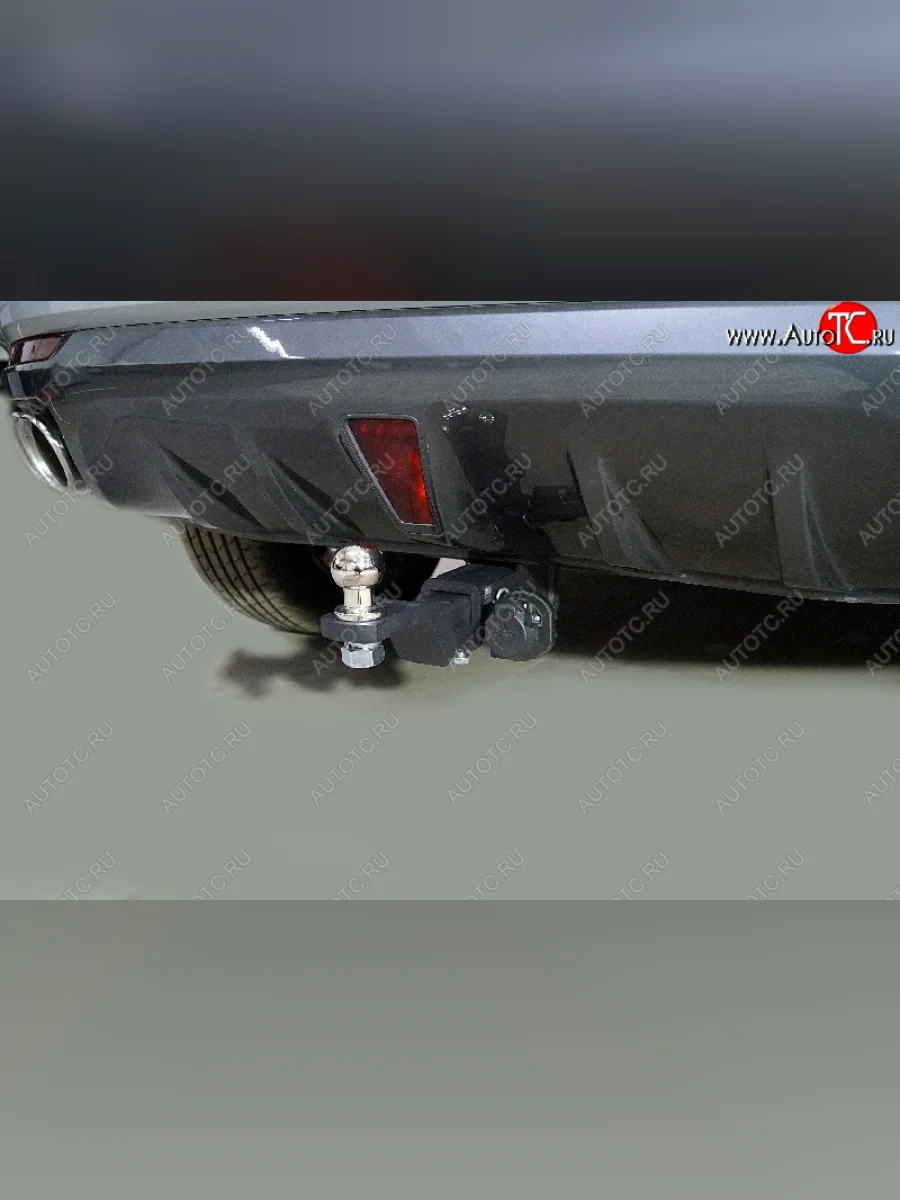 Фаркоп (тягово-сцепное устройство) TCC Тюнинг Changan UNI-K (2020-2025) (оцинкованный, шар E нержавейка)  в Воронеже Воронежской области