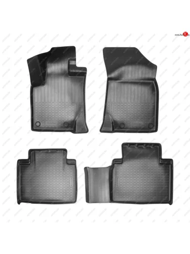 Комплект ковриков салона Seintex сетка(к-т) (Черный) Geely Atlas NL3 (2016-2022)