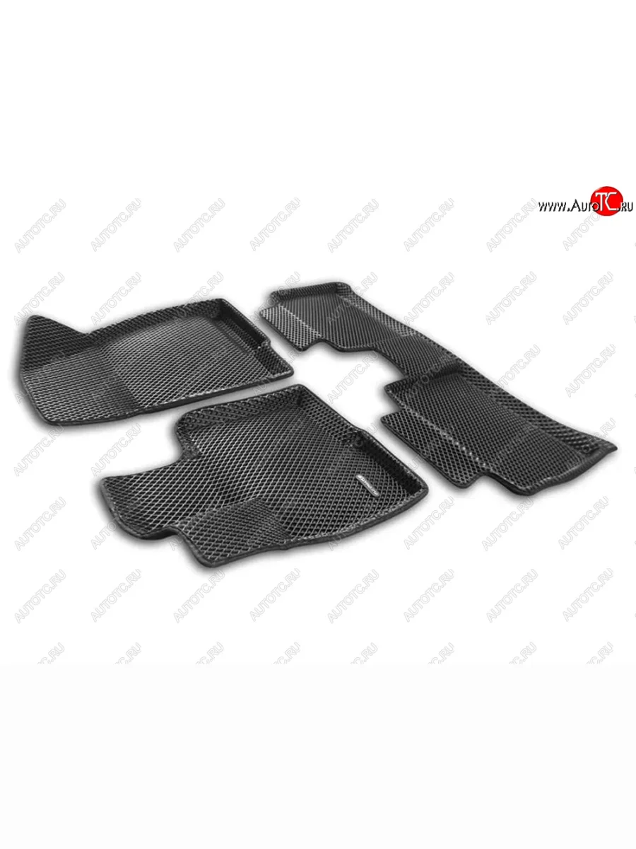 Комплект ковриков салона Seintex сетка(к-т) JAECOO J7 (2023-2025) (Черный)  с доставкой в г. Пермь