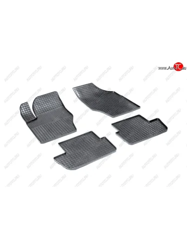 Комплект ковриков салона Seintex сетка(к-т) (Черный) Peugeot 307 ( универсал,  хэтчбэк 3 дв.,  хэтчбэк 5 дв.) (2001-2008) дорестайлинг, рестайлинг