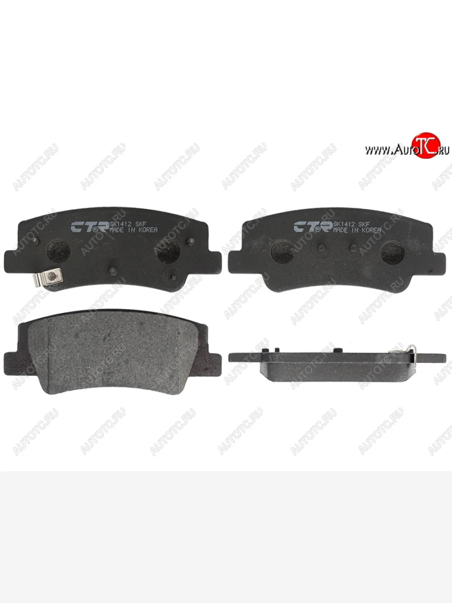 Колодки тормозные задние LH-RH SAT Hyundai Sonata DN8 (2019-2022)  в Керчи Республика Крым