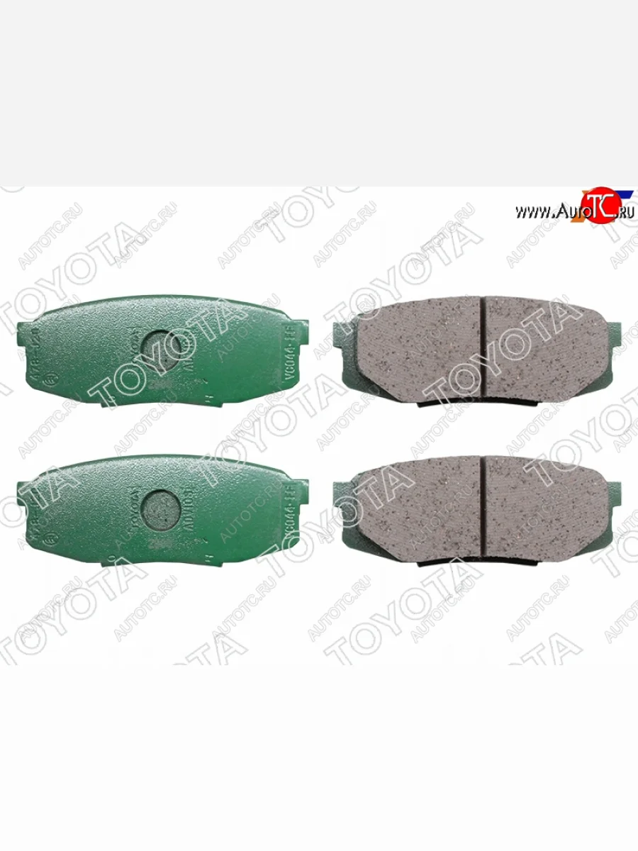 Колодки тормозные LH-RH SAT      Toyota Sequoia XK60 дорестайлинг (2007-2017)  в Перми Пермском крае