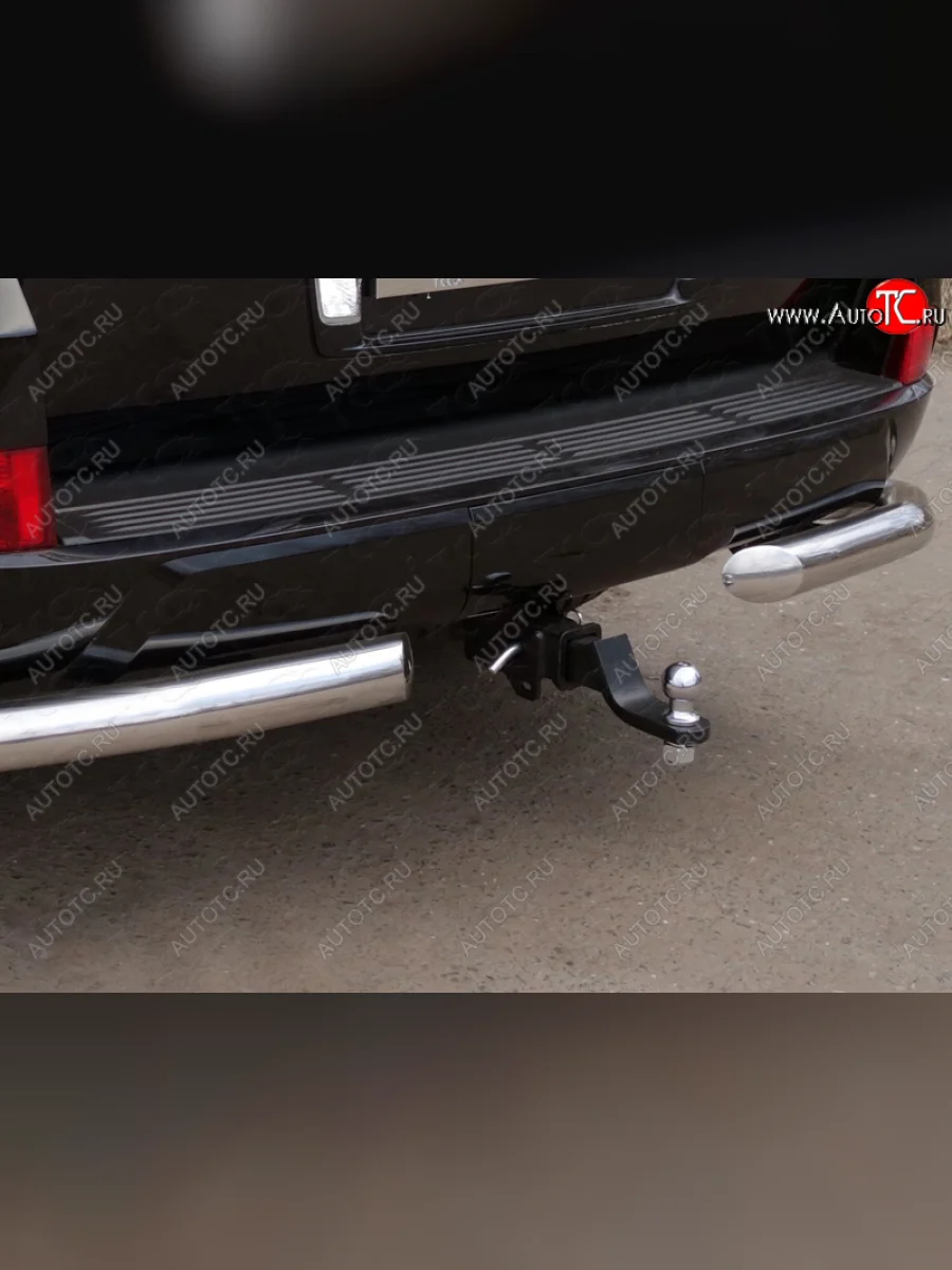 Фаркоп (тягово-сцепное устройство) (кроме F-Sport) ТСС Тюнинг Lexus LX450d J200 2-ой рестайлинг (2015-2022) (оцинкованный, шар E)  в Керчи Республика Крым