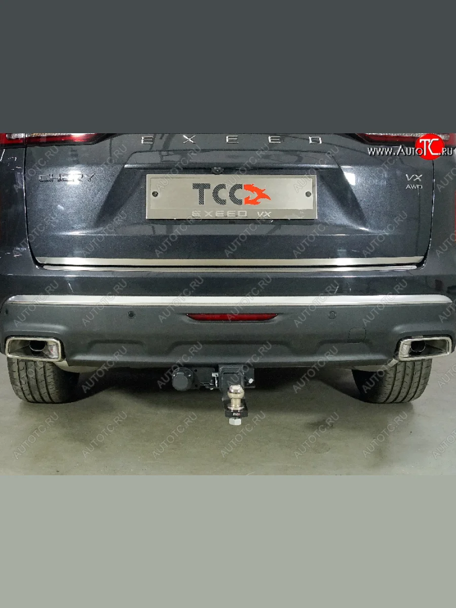 Фаркоп (тягово-сцепное устройство) ТСС Тюнинг EXEED VX дорестайлинг (2020-2023) (оцинкованный, шар E)  в Воронеже Воронежской области