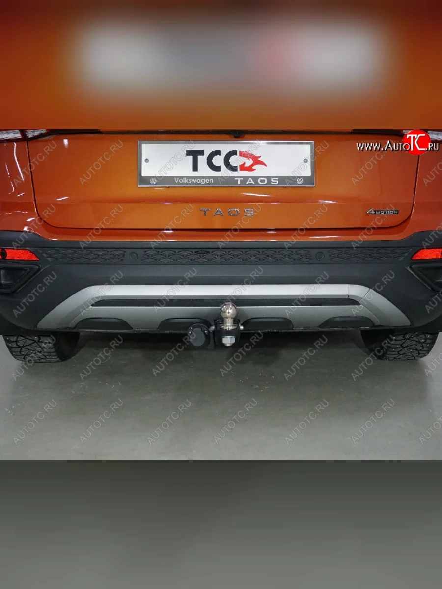 Фаркоп (тягово-сцепное устройство) ТСС Тюнинг  Volkswagen Taos (2020-2022) (нержавейка)  В Кинешме Ивановской области