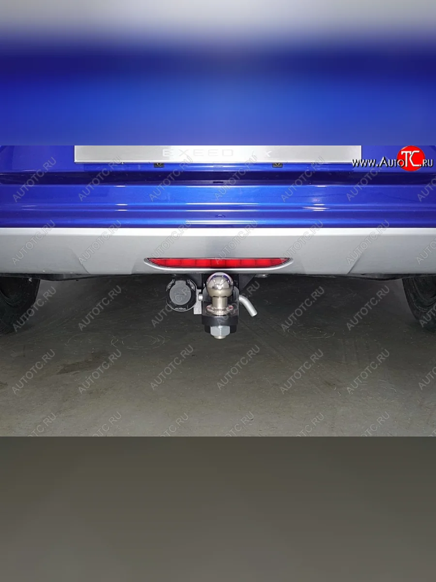 Фаркоп (тягово-сцепное устройство) ТСС Тюнинг EXEED LX 1-ый рестайлинг (2021-2025) (оцинкованный, шар E)  в Перми Пермском крае