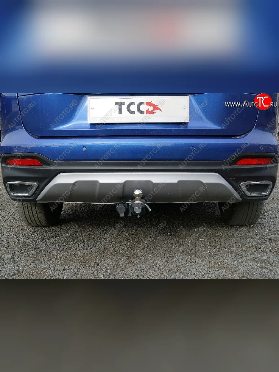 Фаркоп (тягово-сцепное устройство) ТСС Тюнинг GAC GS5 (2018-2025) (оцинкованный, шар E)  в Перми Пермском крае