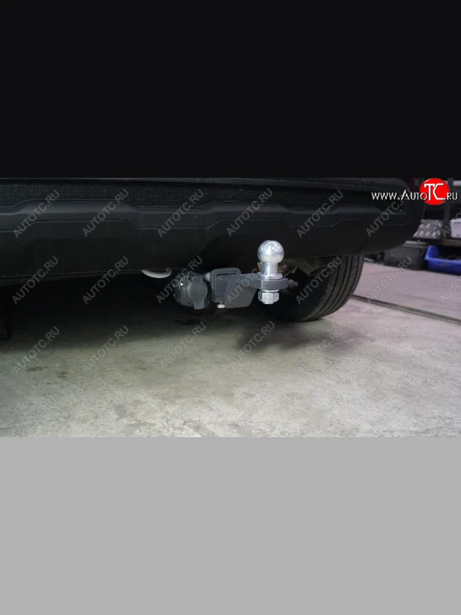 Фаркоп (тягово-сцепное устройство) ТСС Тюнинг  BAIC X35 (2023-2025) (оцинкованный, шар E)  в Самаре Самарской области