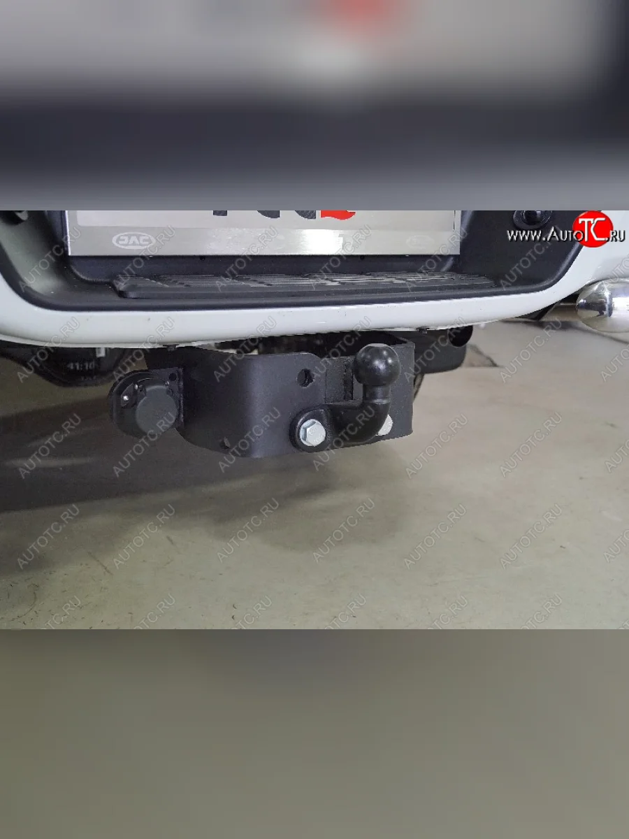 Фаркоп (тягово-сцепное устройство) ТСС Тюнинг JAC T8 PRO (2020-2025) (оцинкованный, шар F)  в Воронеже Воронежской области