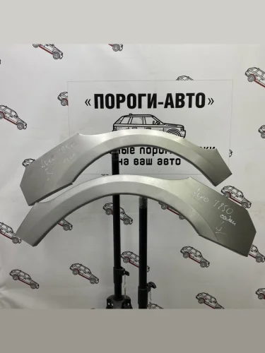 Правая внешняя задняя ремонтная арка ПОРОГИ-АВТО (Холоднокатаная сталь 0,8 мм) Chevrolet Aveo T250 седан рестайлинг (2006-2011)