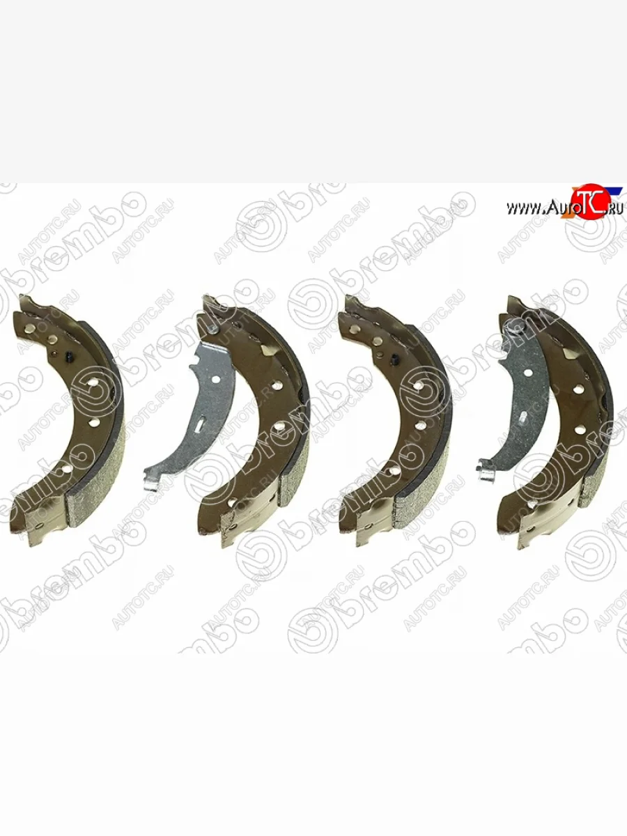 Колодки тормозные барабанные задние RH-LH SAT Renault Logan 2 рестайлинг (2018-2025)  в Керчи Республика Крым