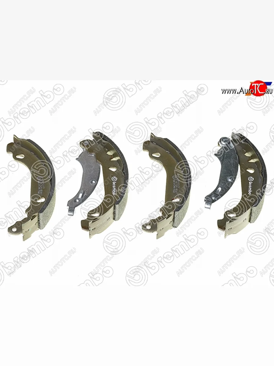 Колодки тормозные барабанные задние RH-LH SAT Renault Logan 1 рестайлинг (2010-2016) (Без ABS)  в Керчи Республика Крым