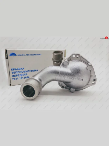 ТЕПЛООБМЕННИК Крышка передняя алюминиевая на 7601 и 7511 для двигателя ЯМЗ 7511-1013694 АЛ 75.11-1013694 АЛ МАЗ 6430 (1998-2025)