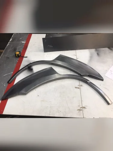 Ремкомплект арок задних крыльев (внешних, 2 шт) Пороги-Авто (Холоднокатаная сталь 0,8 мм) Ford Escape 1 дорестайлинг (2000-2004)