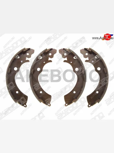 Колодки тормозные задние RH-LH SAT Honda CR-V RD1,RD2,RD3  дорестайлинг (1995-1998)