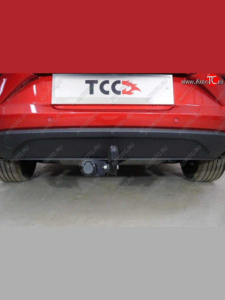 Фаркоп (тягово-сцепное устройство) ТСС Тюнинг JAC J7 лифтбэк (2020-2025) (шар А)  в Керчи Республика Крым