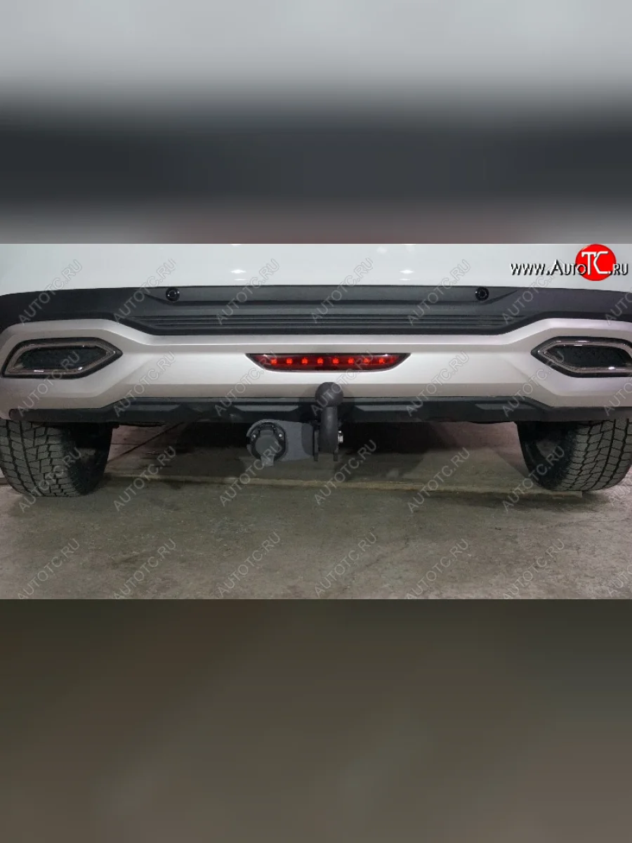 Фаркоп (тягово-сцепное устройство) ТСС Тюнинг Лада ВАЗ Веста Кросс NG 2180 седан рестайлинг (2022-2025) (шар А)  в Самаре Самарской области