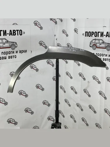 Левая внешняя задняя ремонтная арка Пороги-Авто (Холоднокатаная сталь 0,8 мм) Toyota Land Cruiser  200 (2007-2021) дорестайлинг, 1-ый рестайлинг, 2-ой рестайлинг