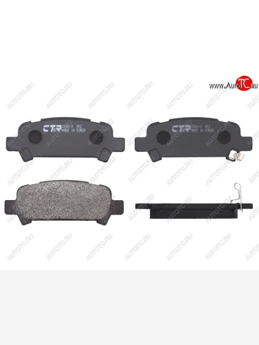 Колодки тормозные зад RH-LH SAT Subaru Forester SG дорестайлинг (2002-2005)