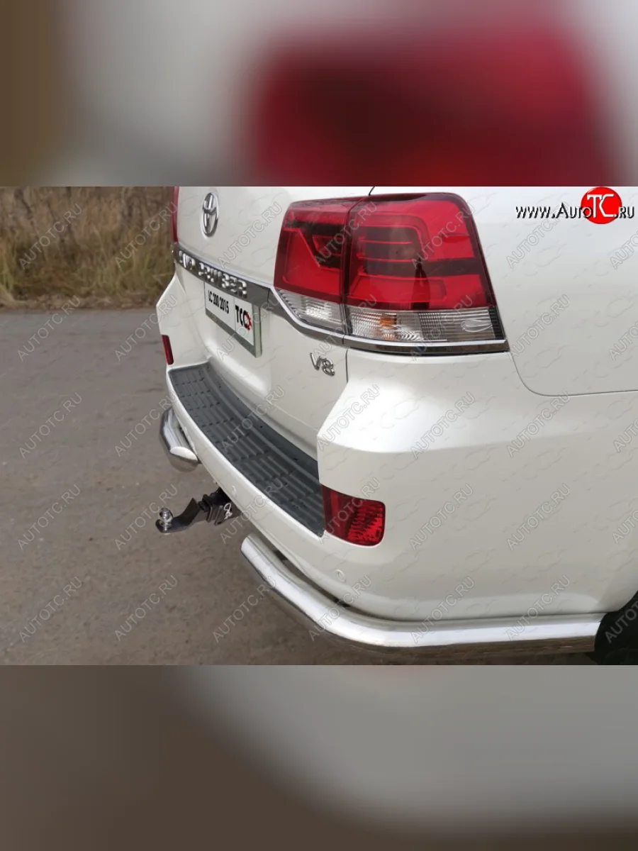 Фаркоп (тягово-сцепное устройство) (кроме EXECUTIVE) ТСС Тюнинг  Toyota Land Cruiser (2012-2021) 200 (шар Е)  в Самаре Самарской области