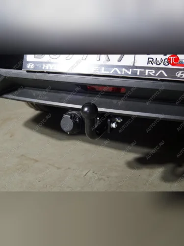 Фаркоп (тягово-сцепное устройство) ТСС Тюнинг (шар А) Hyundai Elantra  CN7 (2020-2023)