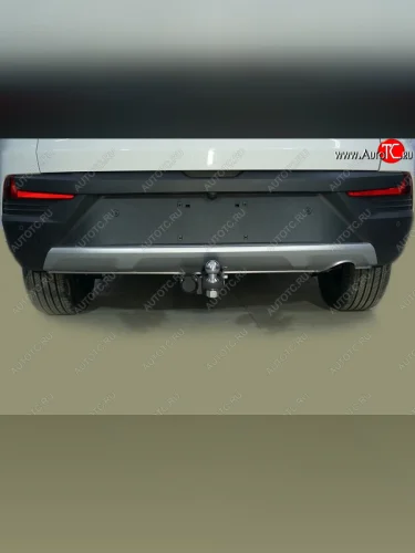 Фаркоп (тягово-сцепное устройство) ТСС Тюнинг (шар Е) JAC JS4 (2021-2025)