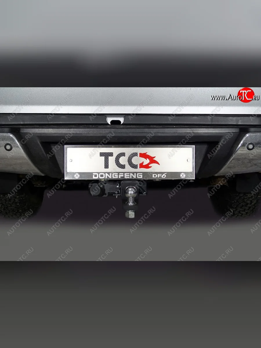 Фаркоп (тягово-сцепное устройство) ТСС Тюнинг Dong Feng DF6 пикап (2022-2025) (шар Е)  в Перми Пермском крае