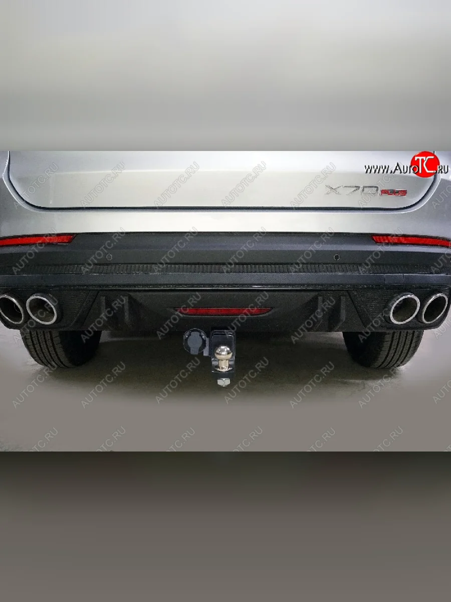 Фаркоп (тягово-сцепное устройство) ТСС Тюнинг Jetour X70 Plus (2023-2025) (шар Е)  в Керчи Республика Крым
