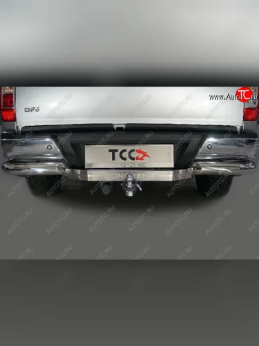 Фаркоп (тягово-сцепное устройство) ТСС Тюнинг (надпись DongFeng, шар Е) Dong Feng DF6 пикап (2022-2025)