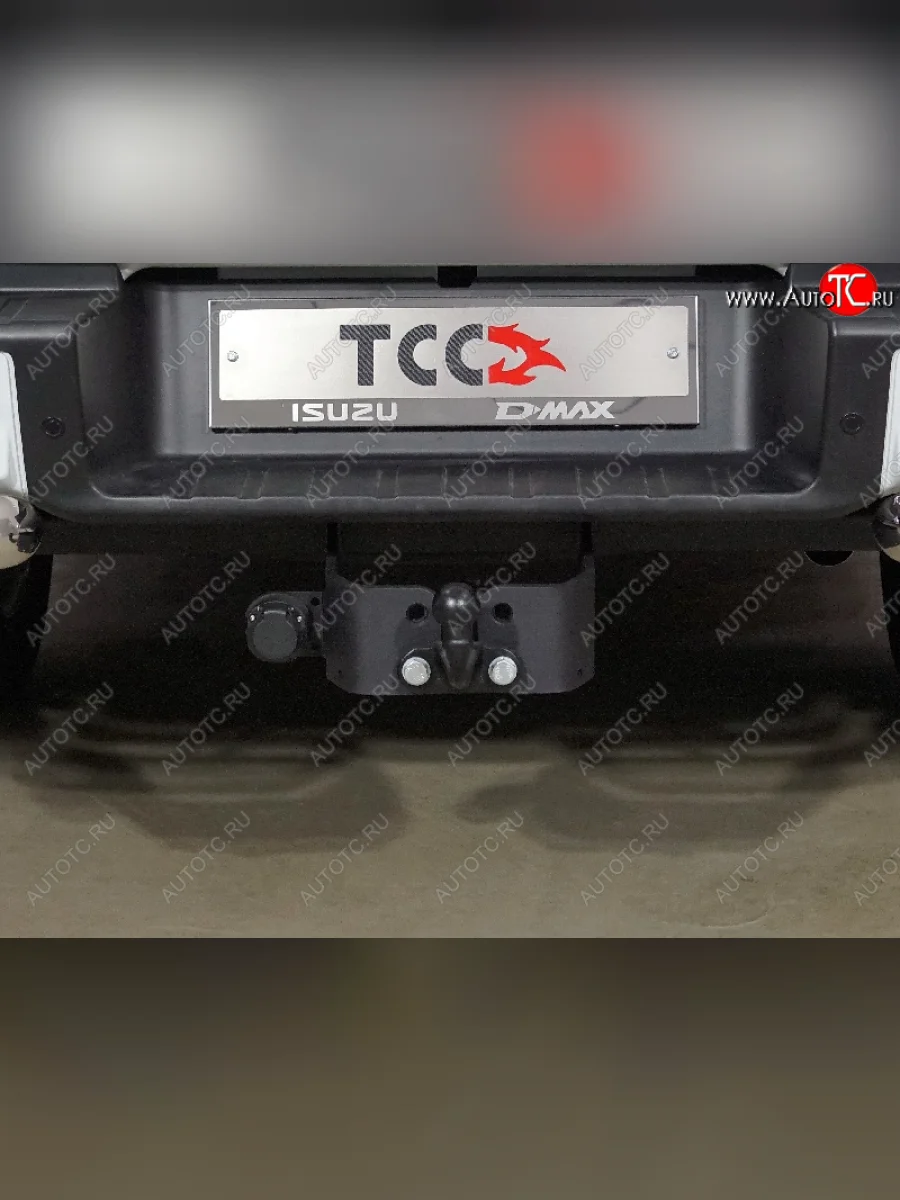 Фаркоп (тягово-сцепное устройство) ТСС Тюнинг Isuzu D-Max RG DoubleCab (2020-2023) (шар F)  с доставкой в г. Керчь