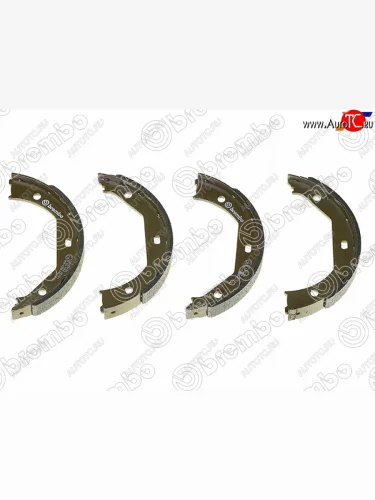 Колодки тормозные барабанные задние RH-LH SAT BMW 3 серия F30 седан дорестайлинг (2012-2015)