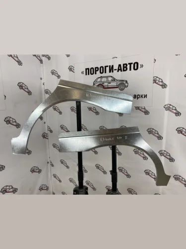 Правая внешняя задняя ремонтная арка Пороги-Авто (Холоднокатаная сталь 0,8 мм) Hyundai Matrix 1 FC дорестайлинг (2001-2005)