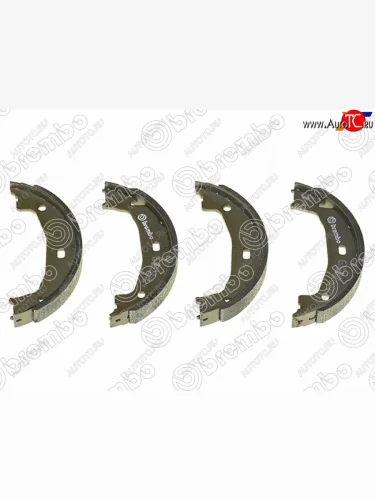 Колодки барабанные задние RH-LH SAT BMW 3 серия F30 седан дорестайлинг (2012-2015)